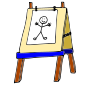 Easel Picture