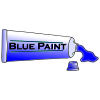 Blue+Paint Picture