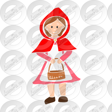 Little Red Riding Hood Stencil