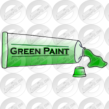 Green Paint Picture