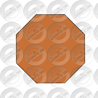 Brown Octagon Picture