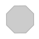 Gray Octagon Picture