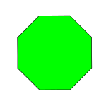 Green Octagon Picture