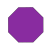 Purple Octagon Picture
