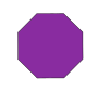 Purple Octagon Picture