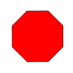 Red Octagon Picture
