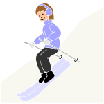 Ski Stencil