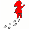 Crunch the snow and make tracks