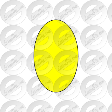 Yellow Oval Picture