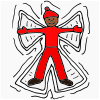 Make a snow angel