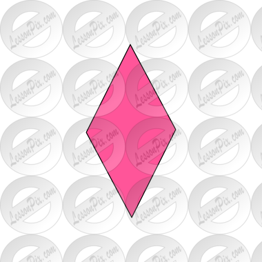 Pink Rhombus Picture