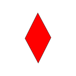Red Rhombus Picture