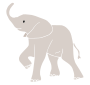 Elephant Stencil