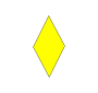 Yellow Rhombus Picture
