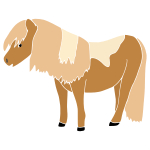 Pony Stencil