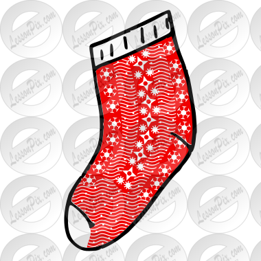 Sock Picture for Classroom / Therapy Use - Great Sock Clipart