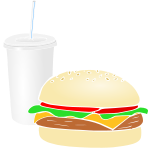 Fast Food Stencil