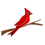 Cardinal Stencil