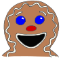 Gingerbread Face Picture