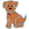 gingerbread dog