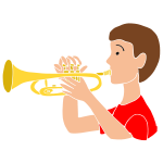 Trumpet Stencil