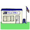 A mail carrier gets the mail at the post office and delivers it to our mailboxes.
