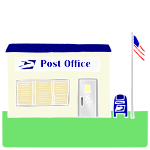 Post Office Stencil