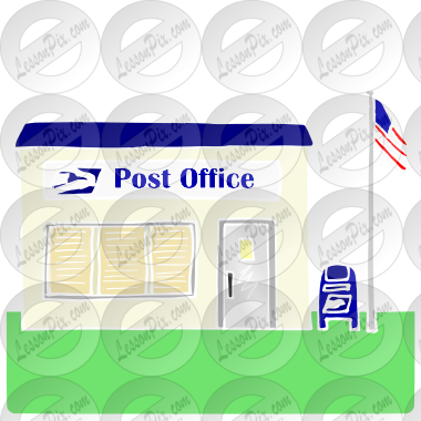 Post Office Stencil