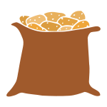 Potatoes Stencil