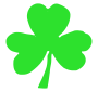 Shamrock Picture for Classroom / Therapy Use - Great Shamrock Clipart