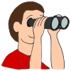 Got my binoculars