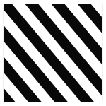 Diagonal Stripes Outline