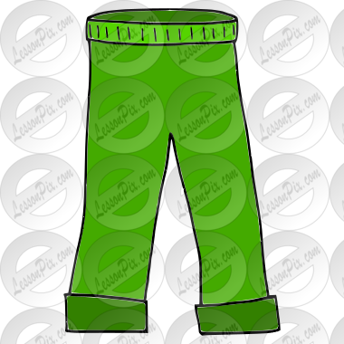 Pants Picture for Classroom / Therapy Use - Great Pants Clipart