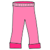I wear pants in the spring, fall and winter to keep my legs warm.