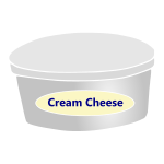 Cream Cheese Stencil