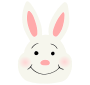 Happy Bunny Stencil