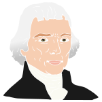Thomas Jefferson Stencil