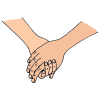 Hold hands