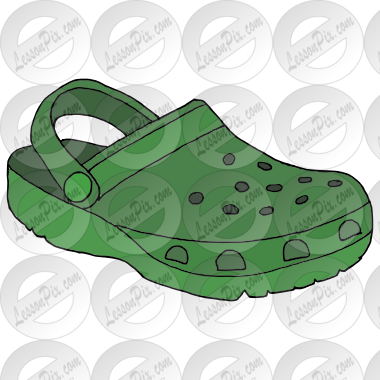 Shoe Picture for Classroom / Therapy Use - Great Shoe Clipart