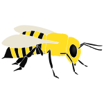 Bee Stencil