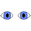 Blue eyes