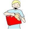 O is for open. Open your presents.