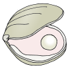 clam+with+pearl Picture