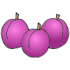 3 Plums