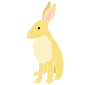 Hare Stencil