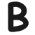 B