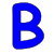 B