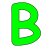 B