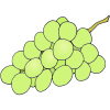 You can share food too. Both friends can have some of these grapes.