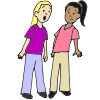 When I talk to someone, I stand really close to them